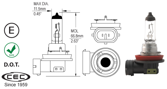 H11 55W
