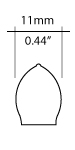 B-3 1/2 Bulb