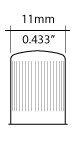 T-3 1/4 Bulb Shape